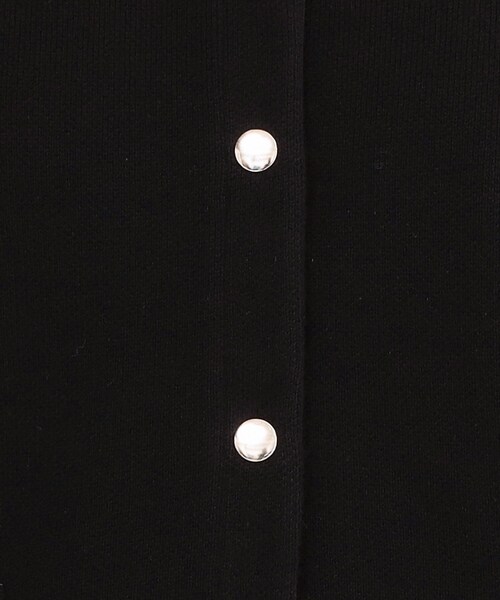 OPAQUE.CLIP（オペークドットクリップ）の「スナップボタンニットカーディガン【洗濯機OK】（カーディガン/ボレロ・レディース・ブラック/グレー/ブルー系その他/ホワイト・42/40/38）」の16枚目の写真