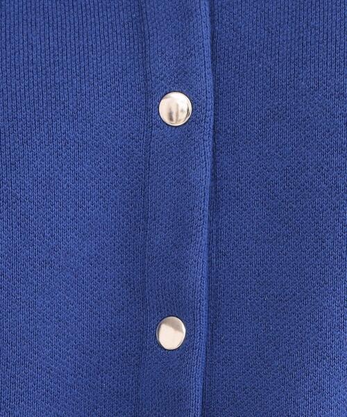 OPAQUE.CLIP（オペークドットクリップ）の「スナップボタンニットカーディガン【洗濯機OK】（カーディガン/ボレロ・レディース・ブラック/グレー/ブルー系その他/ホワイト・42/40/38）」の20枚目の写真