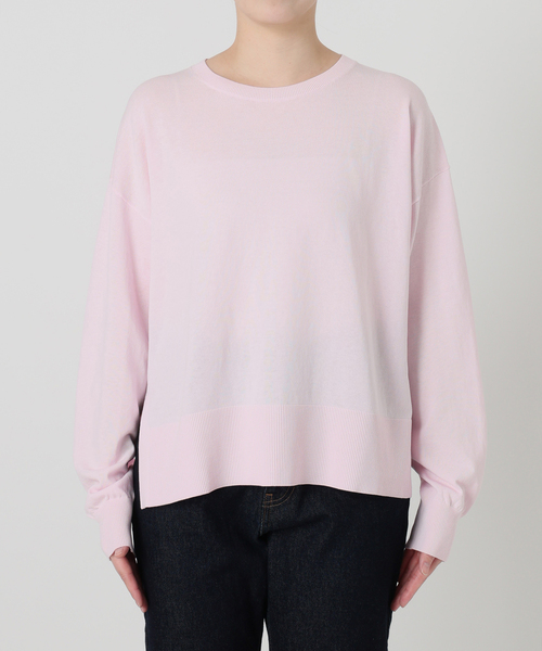 シリーズあり/》コットンキュプラプルオーバー（ニット/セーター