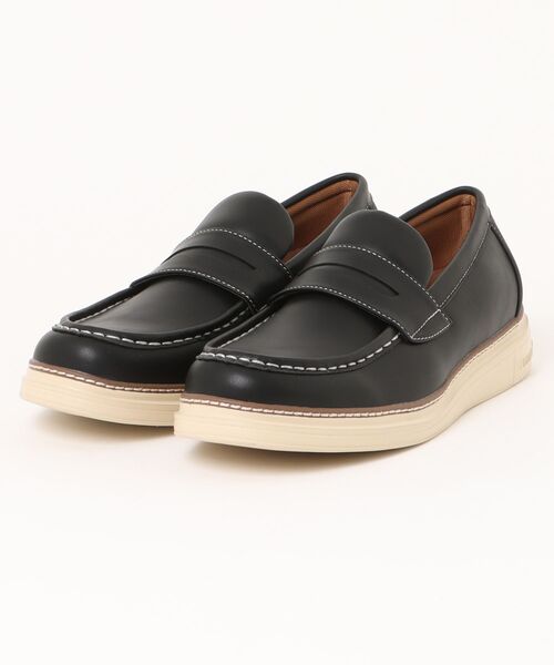 McGREGOR(マックレガー)の「【McGREGOR】消臭抗菌ローファー(ローファー・メンズ・ネイビー/ブラック・24.5cm/27.0cm/26.5cm/26.0cm/25.5cm/25.0cm)」の1枚目の写真