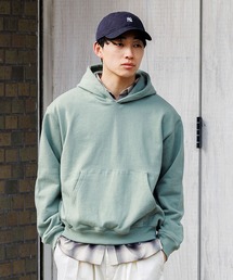 RAGEBLUE | Cropped Color Hoodie Sweat/クロップドカラー裏毛スウェットパーカー(パーカー)