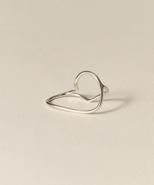 novice（ノーヴィス）の「【novice】Flow Curve Double Finger Ring［Stainless］（リング・レディース・シルバー/ゴールド・FREE）」の8枚目の写真