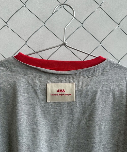 UNDERSTATEMENTs(アンダーステイトメント)の「【ユニセックス】レイヤードロゴロンT/配色/ヴィンテージ(Tシャツ/カットソー・メンズ・ネイビー/ワイン/グレー・LARGE/MEDIUM)」の17枚目の写真