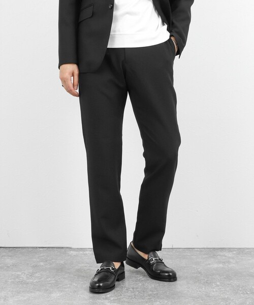 NOLLEY’S（ノーリーズ）の「《ビジカジ/セットアップ対応》ランダムコードイージーパンツ 26SS / ウォッシャブル /イージーケア（その他パンツ・メンズ・ブラック/ダークブラウン/ダークネイビー・XL/L/M/S）」の2枚目の写真