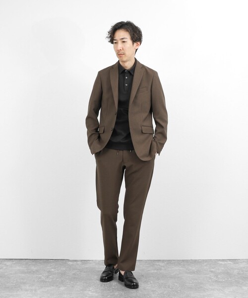 NOLLEY’S（ノーリーズ）の「《ビジカジ/セットアップ対応》ランダムコードイージーPT 26SS（スラックス・メンズ・ブラック/ダークブラウン/ダークネイビー・XL/L/M/S）」の17枚目の写真