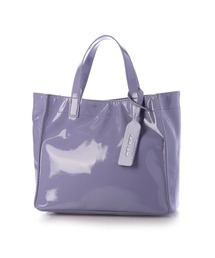 cache cache（カシュ カシュ）の「cache cache ソフトエナメルスクエア手提げトートS（トートバッグ）」