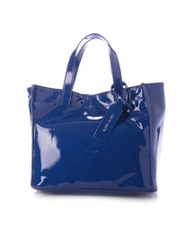 cache cache（カシュ カシュ）の「cache cache ソフトエナメルスクエア手提げトートS（トートバッグ）」