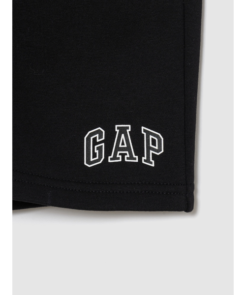 GAP（ギャップ）の「babyGap リラックスフィット GAPロゴ フレンチテリー プルオン ショートパンツ（その他パンツ・キッズ・ブラック・110cm/105cm/100cm/95cm/90cm/80ｃｍ/70cm）」の3枚目の写真