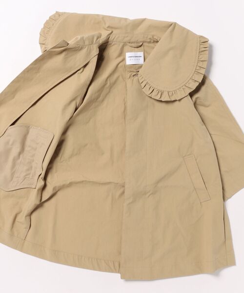 LOWRYS FARM（ローリーズファーム）の「ＢＩＧカラーコート　 643971（ステンカラーコート・キッズ・ベージュ・120cm/110cm/150cm/130cm）」の20枚目の写真