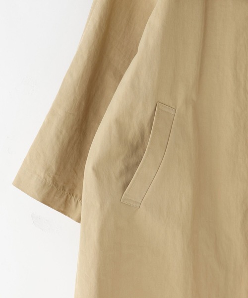 LOWRYS FARM（ローリーズファーム）の「ＢＩＧカラーコート　 643971（ステンカラーコート・キッズ・ベージュ・120cm/110cm/150cm/130cm）」の11枚目の写真