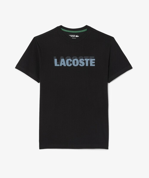 LACOSTE(ラコステ)の「ブランドネームロゴプリントウルトラドライTシャツ(Tシャツ/カットソー・メンズ・ブラック/ライトブルー/グリーン/ホワイト・3/4/5)」の6枚目の写真
