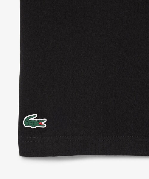 LACOSTE(ラコステ)の「ブランドネームロゴプリントウルトラドライTシャツ(Tシャツ/カットソー・メンズ・ブラック/ライトブルー/グリーン/ホワイト・3/4/5)」の8枚目の写真
