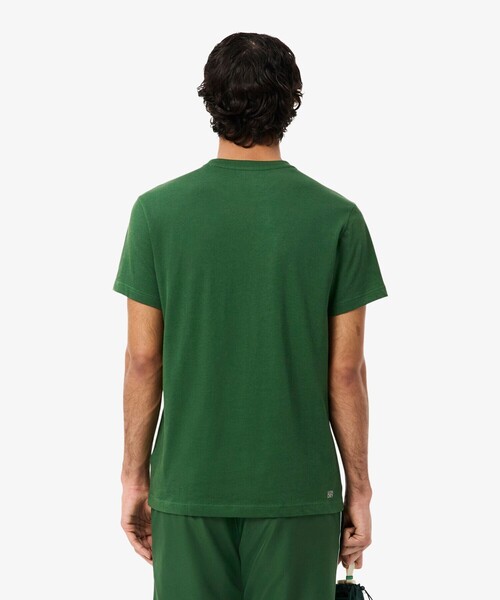 LACOSTE(ラコステ)の「ブランドネームロゴプリントウルトラドライTシャツ(Tシャツ/カットソー・メンズ・ブラック/ライトブルー/グリーン/ホワイト・3/4/5)」の10枚目の写真