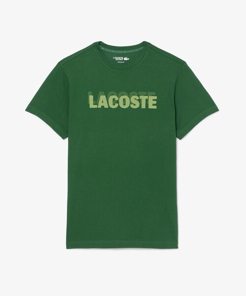 LACOSTE(ラコステ)の「ブランドネームロゴプリントウルトラドライTシャツ(Tシャツ/カットソー・メンズ・ブラック/ライトブルー/グリーン/ホワイト・3/4/5)」の11枚目の写真