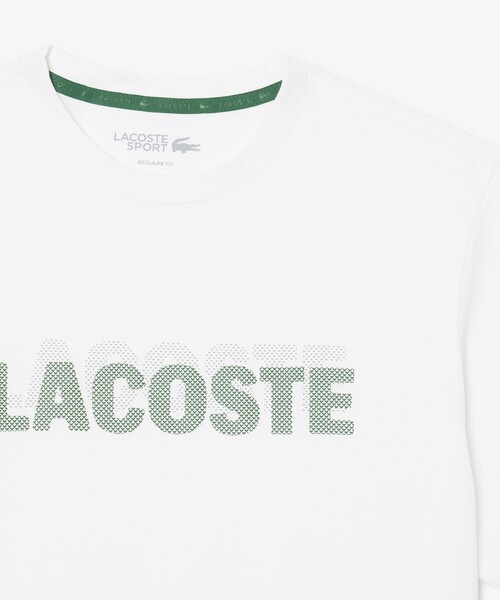 LACOSTE(ラコステ)の「ブランドネームロゴプリントウルトラドライTシャツ(Tシャツ/カットソー・メンズ・ブラック/ライトブルー/グリーン/ホワイト・3/4/5)」の18枚目の写真