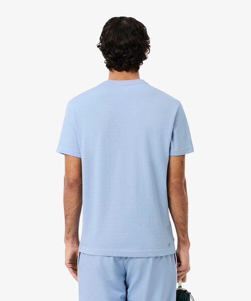 LACOSTE(ラコステ)の「ブランドネームロゴプリントウルトラドライTシャツ(Tシャツ/カットソー・メンズ・ブラック/ライトブルー/グリーン/ホワイト・3/4/5)」の21枚目の写真