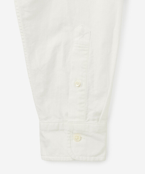 GYMPHLEX(ジムフレックス)の「Gymphlex | オックスフォード 長袖ボタンダウンシャツ SOLID MEN(シャツ/ブラウス・メンズ・ブルー/ホワイト・M/XL/L)」の7枚目の写真