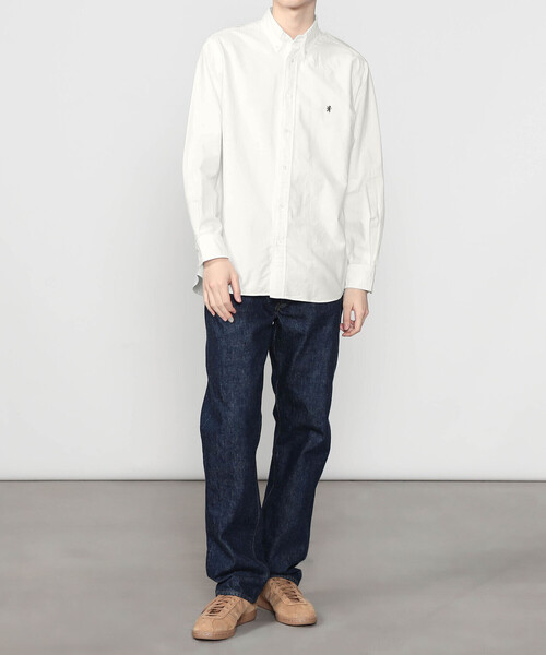 GYMPHLEX(ジムフレックス)の「Gymphlex | オックスフォード 長袖ボタンダウンシャツ SOLID MEN(シャツ/ブラウス・メンズ・ブルー/ホワイト・M/XL/L)」の14枚目の写真