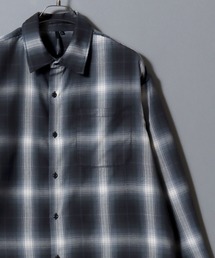 ANPAS（アンパス）の「Regular-Fit Yarn‐Dyed Check/Stripe Shirt / チェック＆ストライプ先染めレギュラーカラー長袖シャツ メンズ（シャツ/ブラウス）」