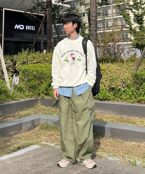 BERNI（ベルニ）の「ゴルフ＆リゾート スウェット (クリーム)（スウェット・レディース・その他・MEDIUM/LARGE/X-LARGE/SMALL）」の8枚目の写真