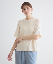 KATHARINE ROSS | 【KATHARINE ROSS】テレコロゴ刺繍プルオーバー(Tシャツ/カットソー)