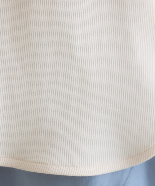KATHARINE ROSS（キャサリンロス）の「【KATHARINE ROSS】テレコロゴ刺繍プルオーバー（Tシャツ/カットソー・レディース・ベージュ/ホワイト・FREE）」の14枚目の写真