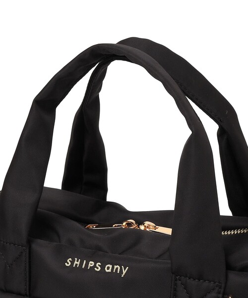 SHIPS any(シップス エニィ)の「10ポケット 2WAY アジャスタブル ボストン バッグ(ボストンバッグ・レディース・ベージュ/チャコールグレー/ブラック・ONE SIZE)」の21枚目の写真