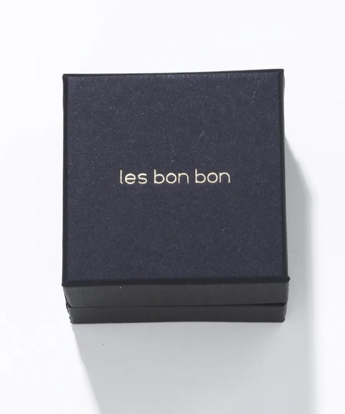 les bonbon(ルボンボン)の「【les bon bon】princess square pierce/プリンセス スクエア ピアス L BOB858(ピアス(両耳用)・レディース・シルバー・L)」の4枚目の写真