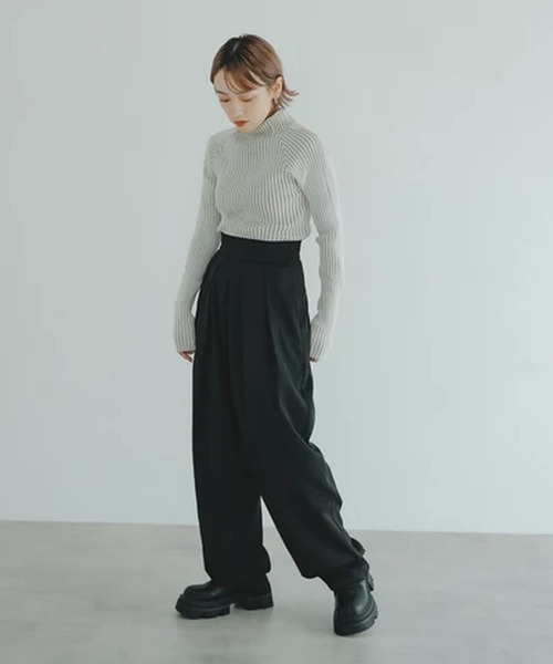 merrylatte(メリーラテ)の「厚底スキンブーツ【IROHANI】(ブーツ・レディース・ブラック・L/S)」の13枚目の写真
