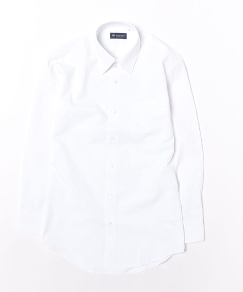 TOKYO SHIRTS（トウキョウシャツ）の「形態安定ノンアイロン レギュラー 長袖ビジネスワイシャツ（ビジネスシャツ・メンズ・ホワイト・首回り37cm-裄丈84cm/首回り37cm-裄丈80cm/首回り42cm-裄丈82cm/首回り41cm-裄丈86cm/首回り41cm-裄丈82cm/首回り39cm-裄丈84cm/首回り43cm-裄丈86cm/首回り43cm-裄丈82cm/首回り42cm-裄丈86cm）」の6枚目の写真