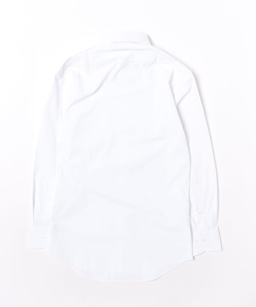 TOKYO SHIRTS（トウキョウシャツ）の「形態安定ノンアイロン レギュラー 長袖ビジネスワイシャツ（ビジネスシャツ・メンズ・ホワイト・首回り37cm-裄丈84cm/首回り37cm-裄丈80cm/首回り42cm-裄丈82cm/首回り41cm-裄丈86cm/首回り41cm-裄丈82cm/首回り39cm-裄丈84cm/首回り43cm-裄丈86cm/首回り43cm-裄丈82cm/首回り42cm-裄丈86cm）」の7枚目の写真