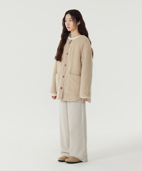 COVERNAT WOMAN(カバーナットウーマン)の「ウィメンズシェルパミッドジャケット ベージュ(その他アウター・レディース・その他・WS/WM)」の5枚目の写真