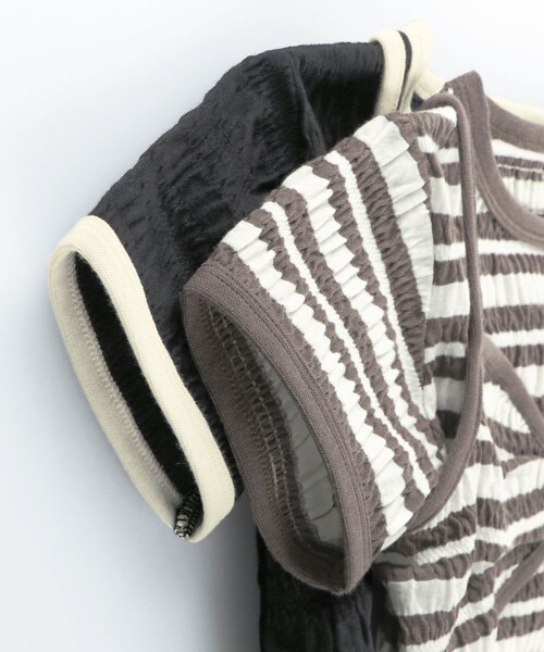 BRANSHES（ブランシェス）の「【WEB限定】リボンビスチェトップスセット（Tシャツ/カットソー・キッズ・ブラック/その他・150/140/130/120/110/100）」の7枚目の写真