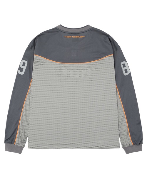 HUF(ハフ)の「HUF eightynine FOOTBALL TOP(Tシャツ/カットソー・メンズ・ブラック/ネイビー・S/XXL/XL/L/M)」の10枚目の写真