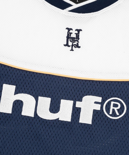 HUF(ハフ)の「HUF eightynine FOOTBALL TOP(Tシャツ/カットソー・メンズ・ブラック/ネイビー・S/XXL/XL/L/M)」の14枚目の写真