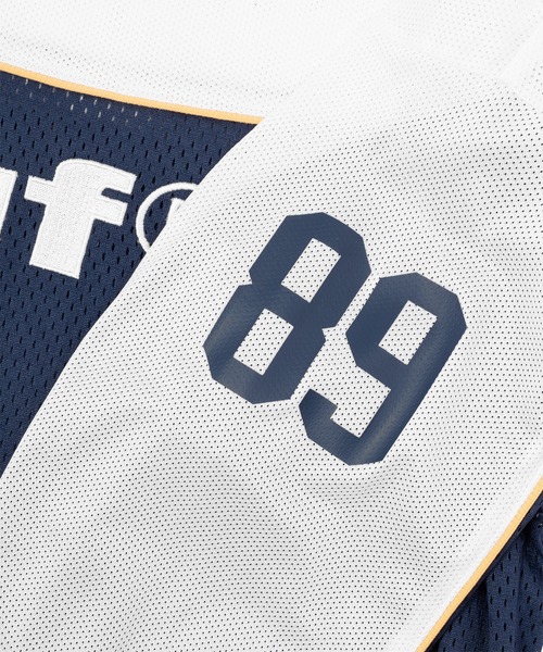 HUF(ハフ)の「HUF eightynine FOOTBALL TOP(Tシャツ/カットソー・メンズ・ブラック/ネイビー・S/XXL/XL/L/M)」の13枚目の写真
