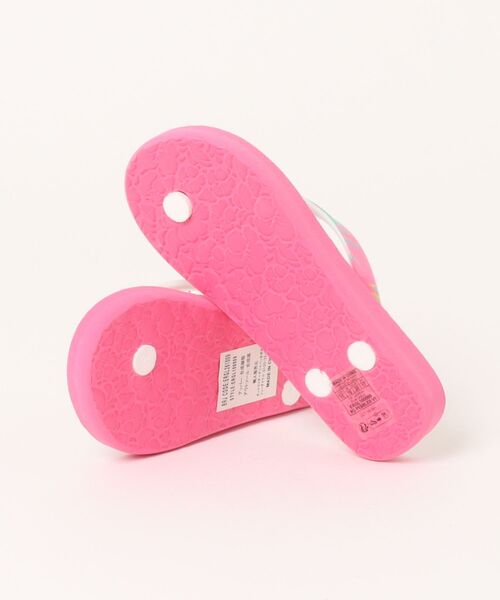 ROXY(ロキシー)の「ROXY キッズ RG PEBBLES VII ビーチサンダル 【2026年春夏モデル】(サンダル・キッズ・ピンク系その他/ターコイズブルー・17cm/18cm/19cm/20cm/21cm/22cm)」の3枚目の写真