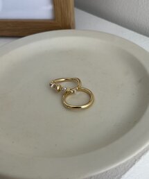 CAPRICIEUX LE'MAGE（カプリシューレマージュ）の「〈GOLDY/ゴールディ〉ビーズMIX2SETリング（ネックレス）」