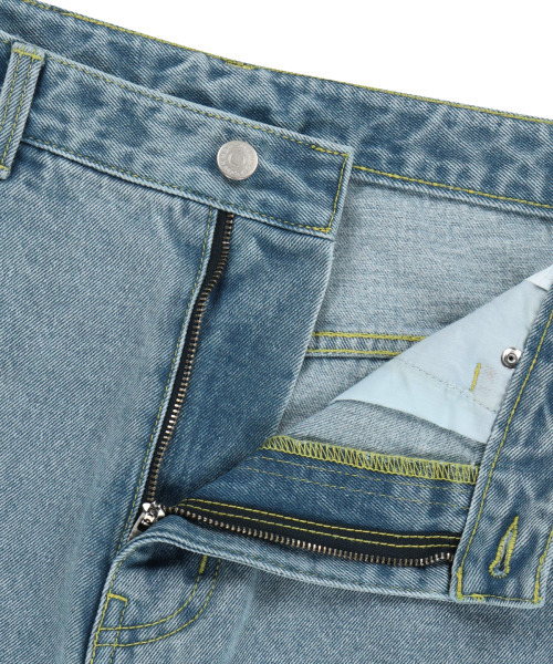 WKNDRS(ウィーキャンドース)の「FROG WIDE DENIM PANTS (L.DENIM)(デニムパンツ・レディース・その他・SMALL/MEDIUM/LARGE/X-LARGE)」の3枚目の写真