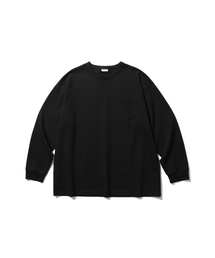 ANGLAN | Essential Pocket Long Sleeve - Black(Tシャツ/カットソー)