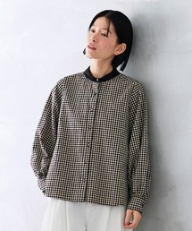 サニークラウズ 魔女のギンガムシャツ〈レディース〉