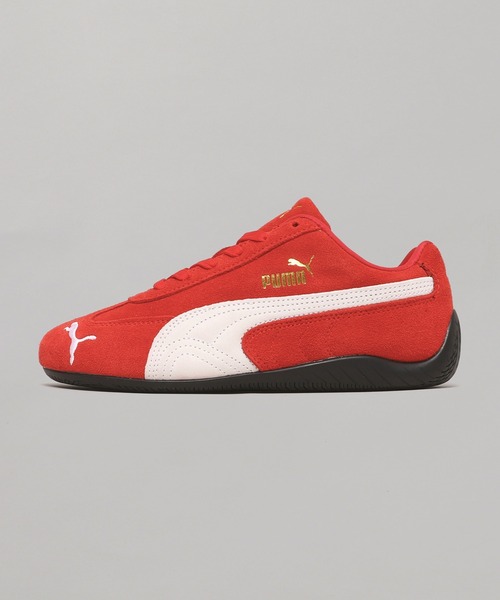 PUMA(プーマ)の「SPEEDCAT OG 398846-02(スニーカー・レディース・レッド・24.5cm/24cm/23.5cm/25cm/23cm)」の1枚目の写真