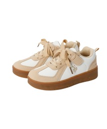 U.S. POLO ASSN.（ユーエスポロアッスン）の「【U.S. POLO ASSN.】KIDS 配色 プラットフォーム スニーカー（スニーカー）」