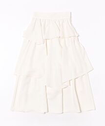 SWINGLE | 【2/20(Fri)発売】麻調ティアードスカート(スカート)