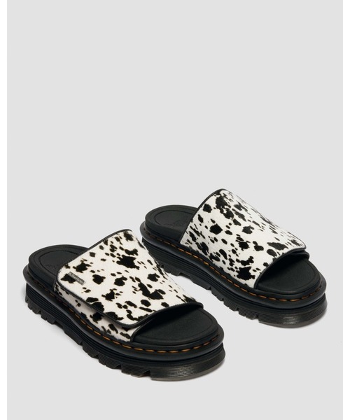 Dr. Martens(ドクターマーチン)の「Dr. Martens/ドクターマーチン ZEBZAG スライド サンダル 42851100(サンダル・メンズ・ホワイト×ブラック・UK8/UK7/UK6/UK5/UK4/UK3)」の4枚目の写真