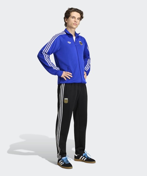 adidas(アディダス)の「アルゼンチン代表 オリジナルス トラックパンツ / アディダス adidas(スウェットパンツ・メンズ・ブラック・XX-LARGE/XXX-LARGE/LARGE/MEDIUM/SMALL/X-LARGE)」の14枚目の写真