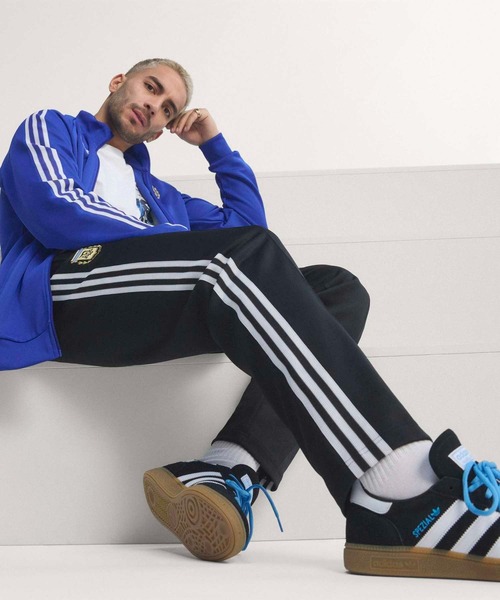 adidas(アディダス)の「アルゼンチン代表 オリジナルス トラックパンツ / アディダス adidas(スウェットパンツ・メンズ・ブラック・XX-LARGE/XXX-LARGE/LARGE/MEDIUM/SMALL/X-LARGE)」の3枚目の写真
