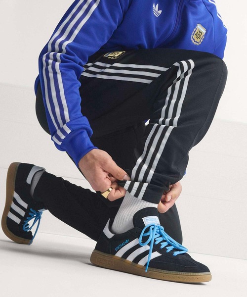 adidas(アディダス)の「アルゼンチン代表 オリジナルス トラックパンツ / アディダス adidas(スウェットパンツ・メンズ・ブラック・XX-LARGE/XXX-LARGE/LARGE/MEDIUM/SMALL/X-LARGE)」の7枚目の写真