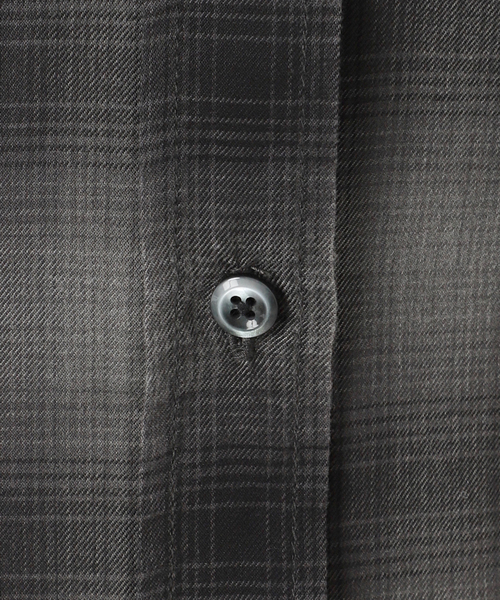 AP STUDIO（エーピーストゥディオ）の「オーバーダイオンブレチェックシャツ（シャツ/ブラウス・レディース・スミクロ/ブラウン・FREE）」の13枚目の写真