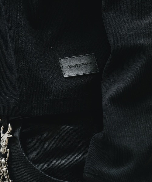 ANDER HUNK（アンダーハンク）の「Henry neck Short Rib LS / ヘンリーネックショートリブロングスリーブ（Tシャツ/カットソー・メンズ・レッド系その他/ブラック・LARGE/MEDIUM）」の16枚目の写真